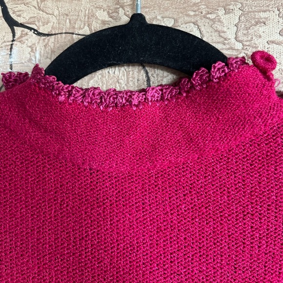 Vintage Marni Knits Angora Wool Pink Knit Sweater - Picture 8 of 14